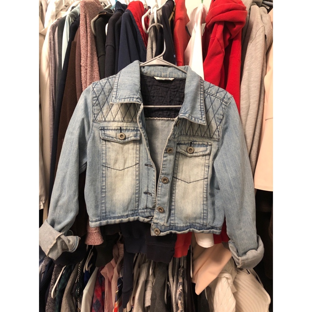 Cropped Jean Jacket